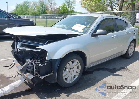 2011 Dodge Avenger Express from USA, damaged, VIN 1B3BD4FB1BN588379